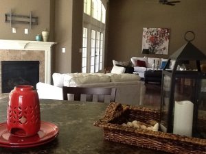 Custom home staging. Furniture leasing packages.  This beautiful home in Kansas City north received our Changeit Staging services this week.  Beautiful home